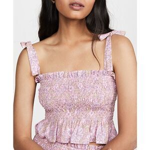 Revolve Likely Riveria Top in Pink Multi